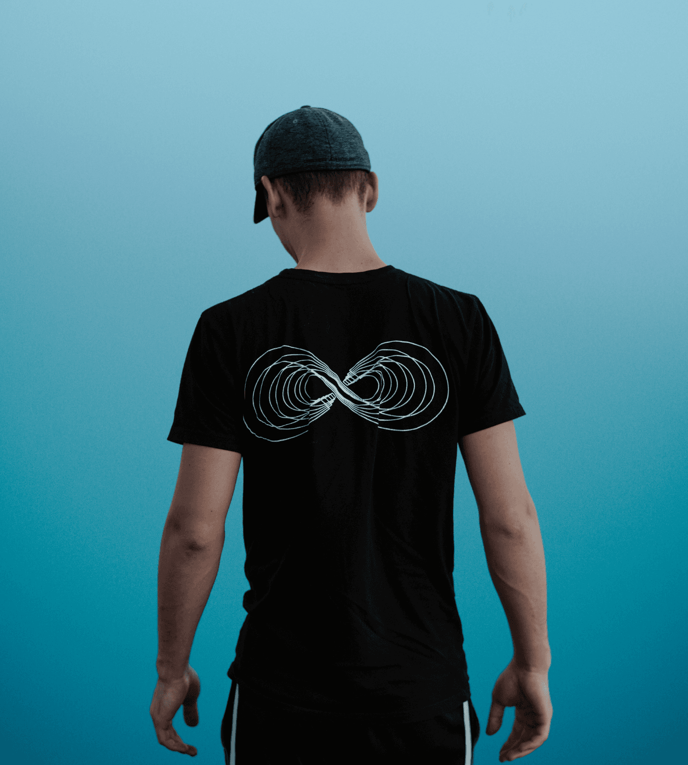 Urban Slim Hoodie - Black