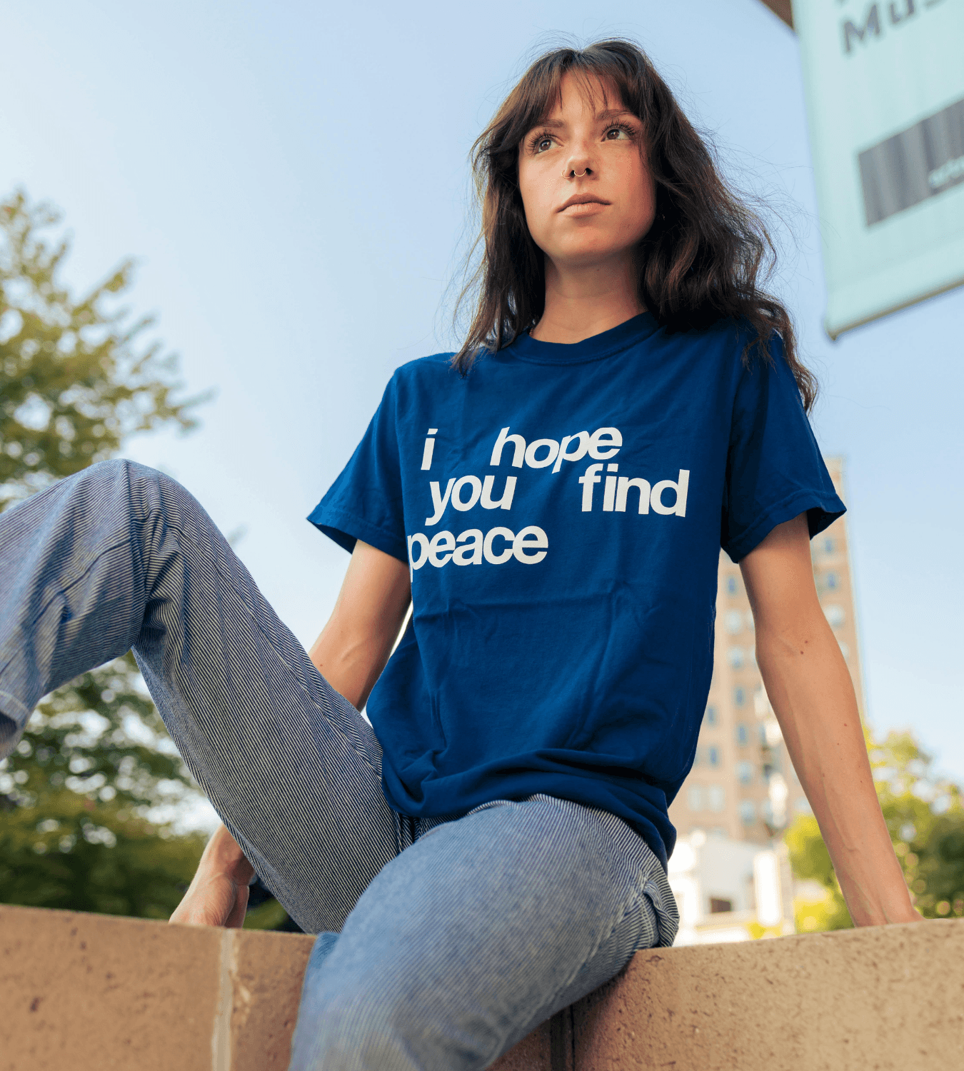 Festive Glow Sweatshirt - White